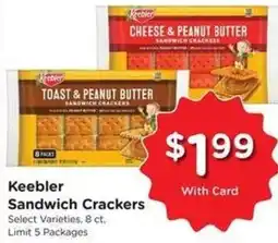 Fry's Keebler Sandwich Crackers offer