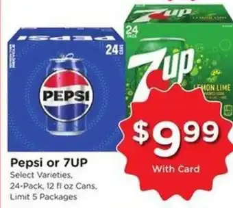 Pepsi or 7up
