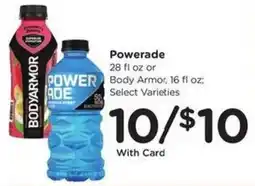 Fry's Powerade or Body Armor offer