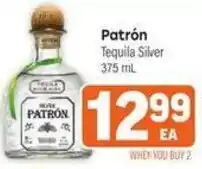 Tony’s Fresh Market Patrón Tequila Silver offer