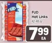 Tony’s Fresh Market Fud hot links offer