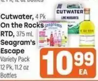 Tony’s Fresh Market Cutwater On the Rocks RTD offer