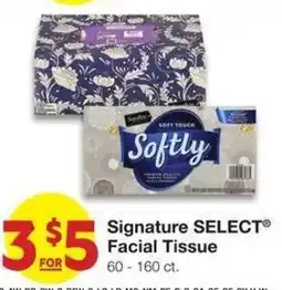 Market Street Signature SELECT Facial Tissue offer
