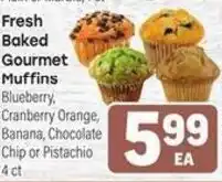 Tony’s Fresh Market Fresh Baked Gourmet Muffins offer