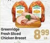 Tony’s Fresh Market Greenridge Fresh Sliced Chicken Breast offer