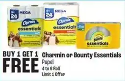 Food City Charmin or Bounty Essentials offer