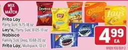 Tony’s Fresh Market Frito Lay, Lay's Nabisco. Frito Lay offer