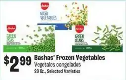 Food City Bashas' Frozen Vegetables offer