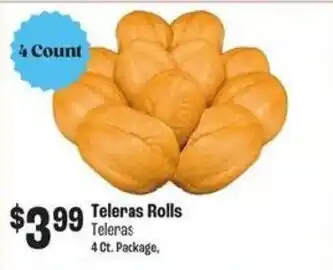 Food City Teleras Rolls offer