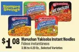 Food City Maruchan Yakisoba Instant Noodles offer