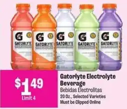 Food City Gatorlyte Electrolyte Beverage offer