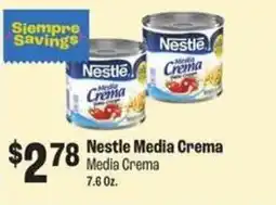Food City Nestle Media Crema offer