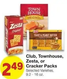 Market Street Club, Townhouse, Zesta, or Cracker Packs offer