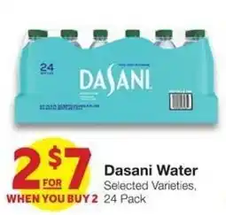 Market Street Dasani Water offer