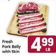Tony’s Fresh Market Fresh Pork Belly with Skin offer