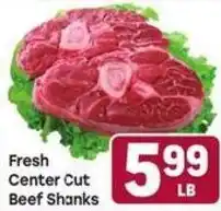 Tony’s Fresh Market Fresh Center Cut Beef Shanks offer