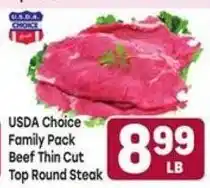 Tony’s Fresh Market Usda Choice Beef Thin Cut Top Round Steak offer