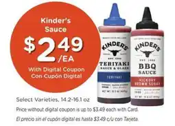 Fry's Kinder's Sauce offer