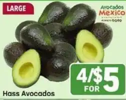 Tony’s Fresh Market Hass Avocados offer