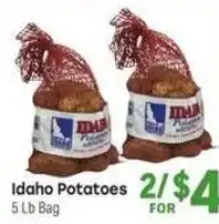 Tony’s Fresh Market Idaho Potatoes offer