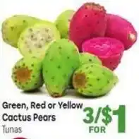 Tony’s Fresh Market Cactus Pears offer