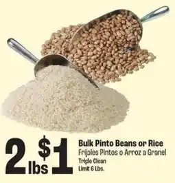 Food City Bulk Pinto Beans or Rice offer