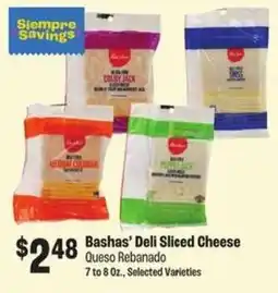 Food City Bashas' Deli Sliced Cheese offer