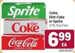 Tony’s Fresh Market Coke, Diet Coke or Sprite offer