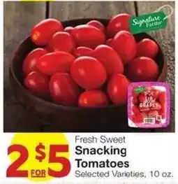 Market Street Signature Farms Fresh Sweet Snacking Tomatoes offer