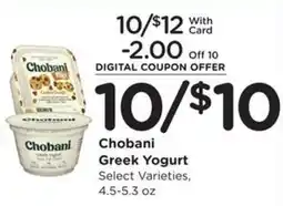 Fry's Chobani Greek Yogurt offer