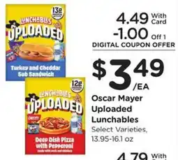 Fry's Oscar Mayer Uploaded Lunchables offer