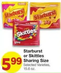 Market Street Starburst or Skittles offer