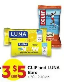Market Street Clif and Luna Bars offer