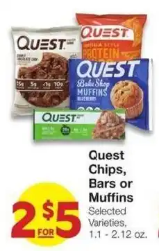 Market Street Quest Chips, Bars or Muffins offer
