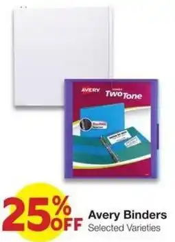 Market Street Avery Binders offer