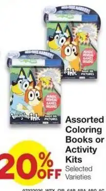 Market Street Sunny Day Ink Assorted Coloring Books or Activity Kits offer