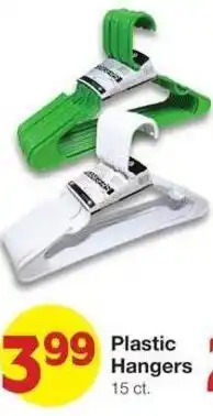Market Street Plastic Hangers offer