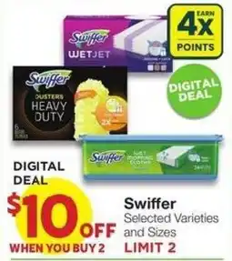 Market Street Swiffer selected varieties and sizes offer