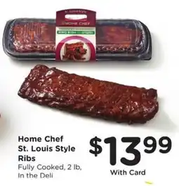 Fry's Home Chef St. Louis Style Ribs offer
