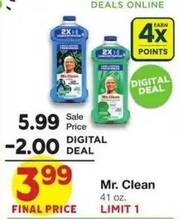 Market Street Mr. Clean offer