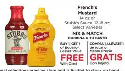 Fry's French's Mustard offer