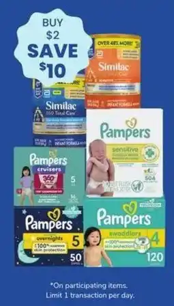 Market Street Pampers diapers offer