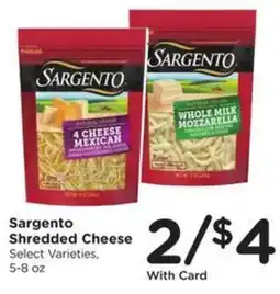 Fry's Sargento shredded cheese offer