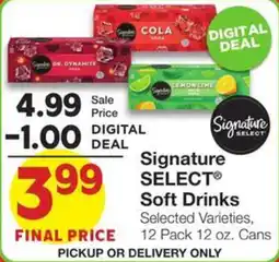 Market Street Signature Select Soft Drinks offer