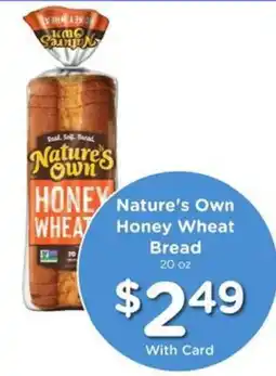 Fry's Nature's Own Honey Wheat Bread offer