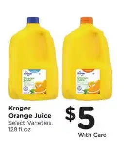 Fry's Kroger orange juice offer