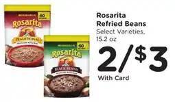 Fry's Rosarita Refried Beans offer