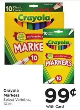 Fry's Crayola Markers offer