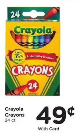 Fry's Crayola crayons offer