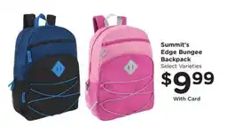 Fry's Summit's Edge Bungee Backpack offer